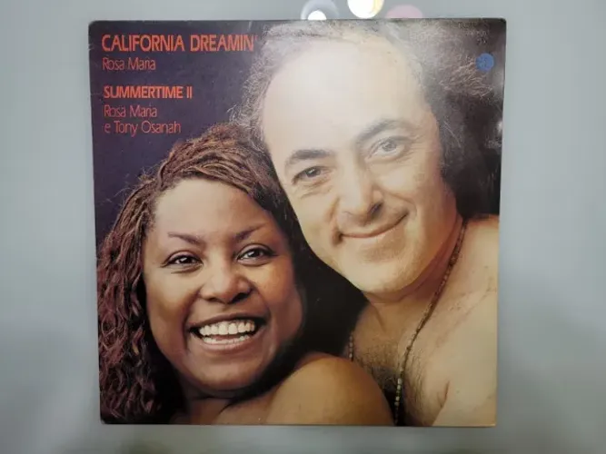 disco de Vinil California Dreamin Rosa Maria e Tony Osanah
