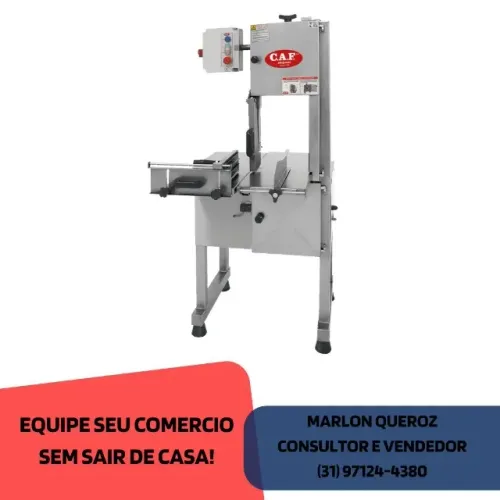 Serra Fita CAF com Pé Inox
