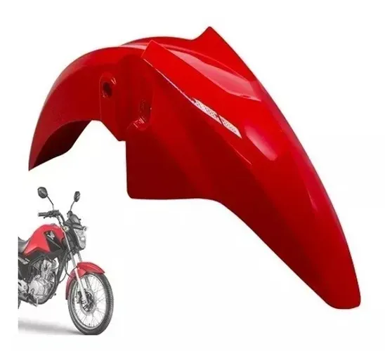 Paralama Dianteiro Titan 150/160 Vermelho Marrakesh (Entrega Grátis)