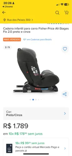 Cadeira infantil 360 