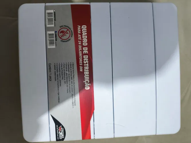 Quadro Distribuição 24 Disjuntores Din Br Embutir Forceline