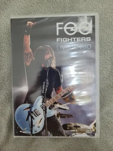 DVD Foo Fighters Live in Rio (lacrado)