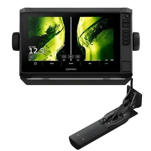 GPS Garmin Echomap UHD2 73SV Sonar Sidevu Tranducer GT54UHD-TM (010-02684-01) Aceita Mapas
