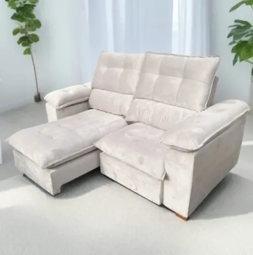 Mega promoção! Sofá Retrátil e Reclinável Modelo 0005 210cm