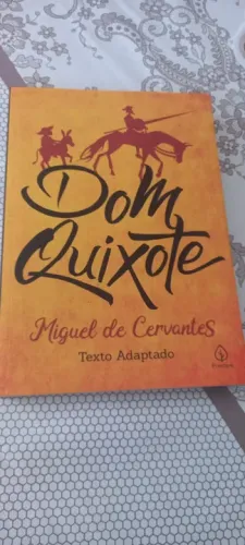 Livro Dom Quixote novo.