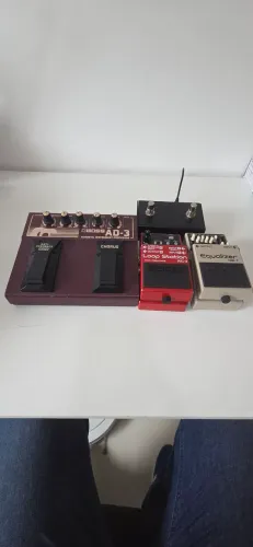 Pedais para Violão, Setup completo para Violão BOSS (LOOP, EQUALIZADOR, EFEITOS)