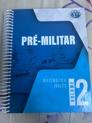 Livro pré-militar volume 2 (inglês e matemática) sistema xyz de ensino 