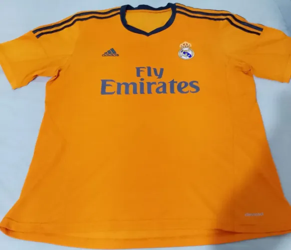 Camisa GG Real Madrid 2013/14 - Laranja (Usado)