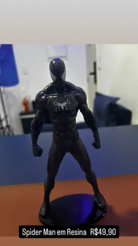 HOMEM ARANHA EM RESINA