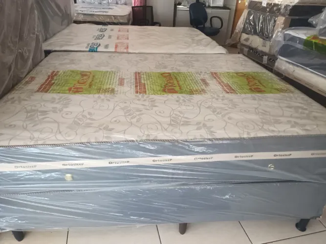 Cama Box Casal Ortosleep - Nova