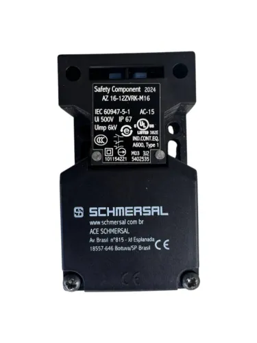 Chave De Segurança Schmersal Az 16 12xvrk M161