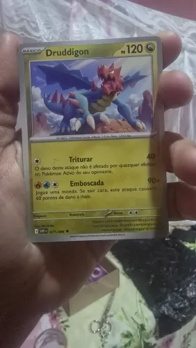 Cards Pokémon pacote com 12 cartas original olha que vem coisa boa 