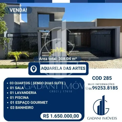 Venda de Casas / Condomínio na cidade de Sinop