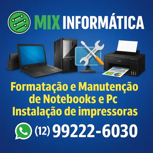 Formatação manutenção notebook Pc