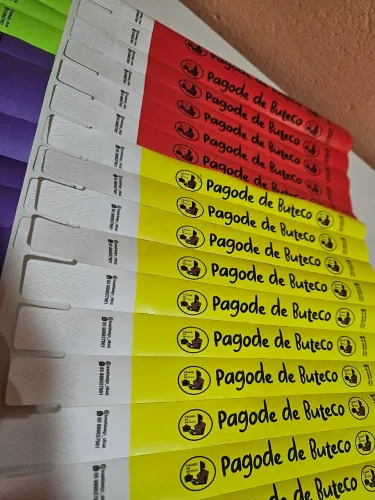 Pulseiras para eventos e controle de festas