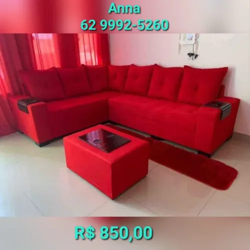 Sofá de canto 5 lugares (///.///)