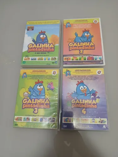 PROMOÇÃO COLEÇÃO DVDs GALINHA PINTADINHA Vol. 01, 02, 03 e 04