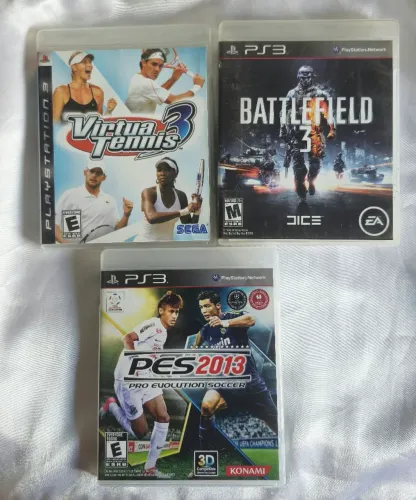 Combo 3 Jogos Originais Playstation 3 Ps3 (Faço olx pay)