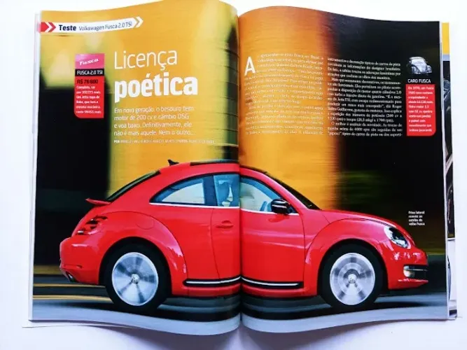 Revista Quatro Rodas - Fusca TSI 2013