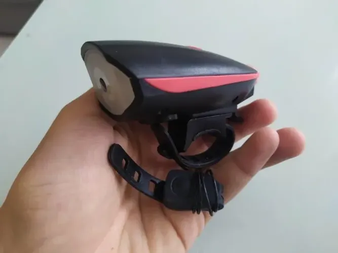 Lanterma Para Bike Recarregável com Buzina