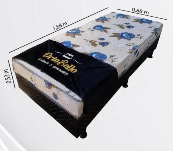 Cama Solteiro Itália D23 Pronta Entrega