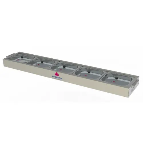 8113- BUFFET FRIO MESA GX 5 CB T VIDRO PRBF-50GN / PROGÁS