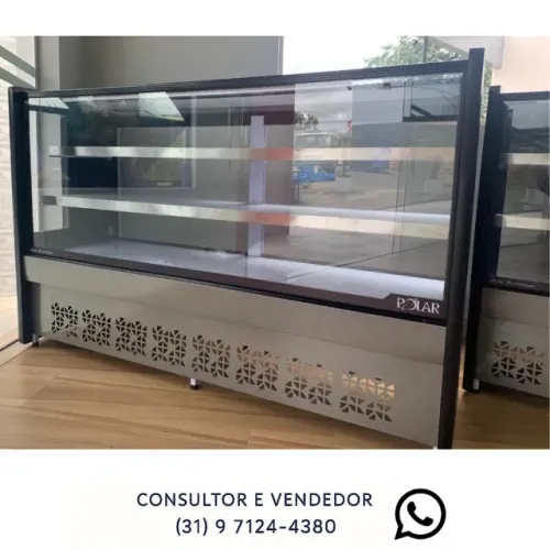 Balcão Refrigerado 2 Placas 1,75M Polar Novo