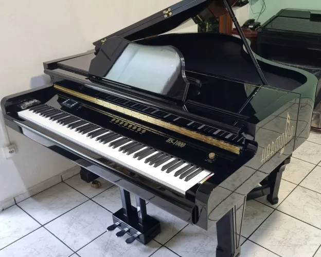 Piano Digital Harmonia HS 1000 Preto - 1,70m de Cauda * FAVOR LER TODO O ANÚNCIO