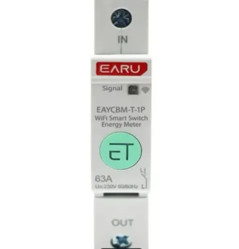 Disjuntor Inteligente Tuya Wifi C/ Medição 10-63a Ajustável