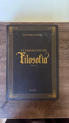 Elementos de Filosofia - Dom Thiago Sinibaldi (4 volumes)