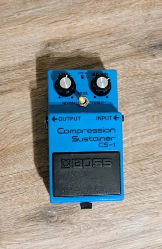 Pedal Boss Efeito Compression Sustainer Cs-1 Japan Estado de loja