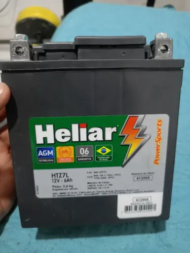 Bateria para moto 6ah Nova usada só para teste 130,00