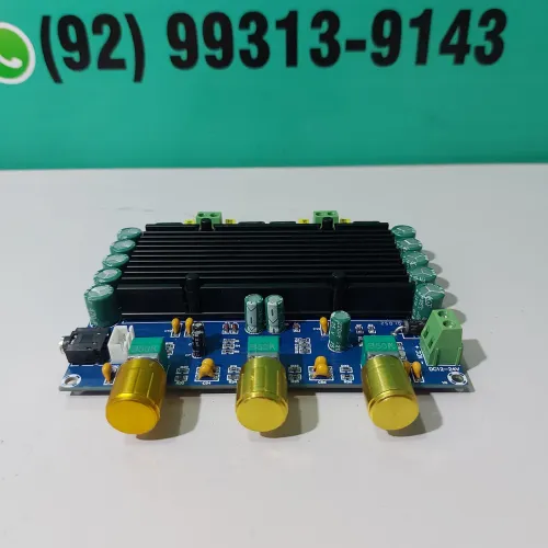 Modulo amplificador de áudio 2x 150w  Estéreo 12-24v