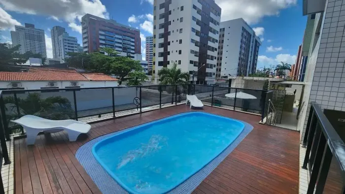 Apartamento para aluguel, 2 quartos, 1 suíte, 1 vaga, Manaíra - João Pessoa/PB