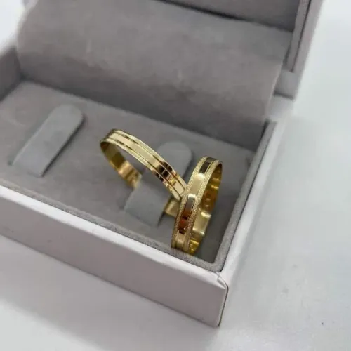 Alianças de Casamento em Ouro 18k