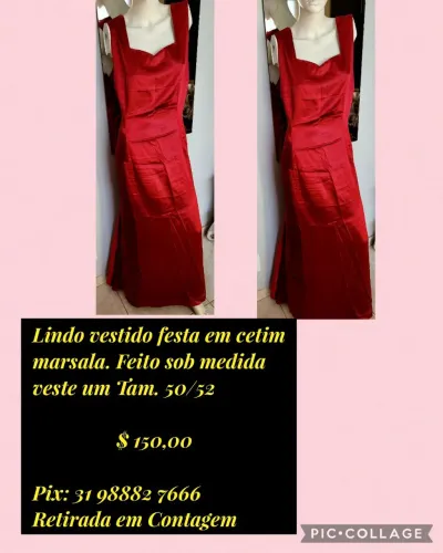 Vestido de festa plus size