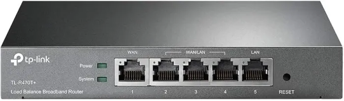 Roteador Multi WAN inteligente / 5 portas 10/100 TP-Link TL-R470T