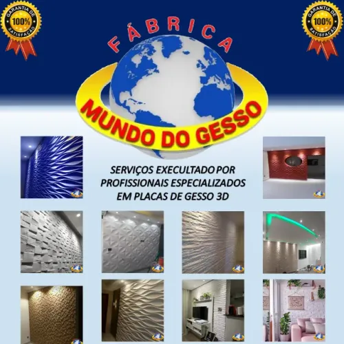 decoração de parede ,em painel 3d 
