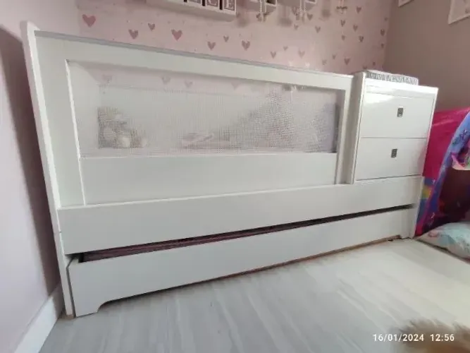 Berço multifuncional DIVICAR com cama auxiliar