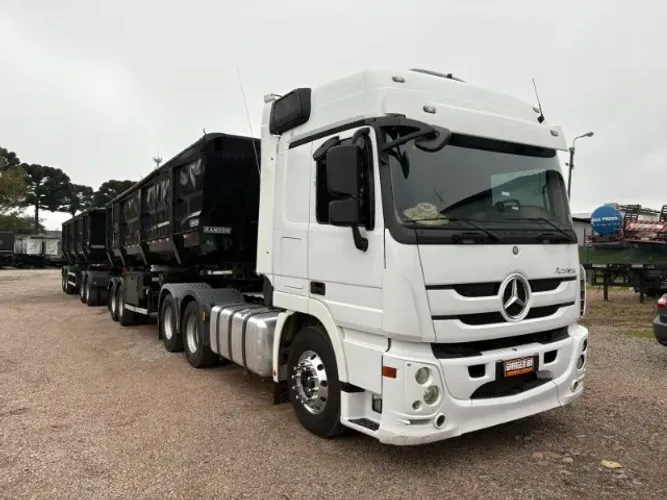 Mb Actros 2651 e Rodo Caçamba Randon.