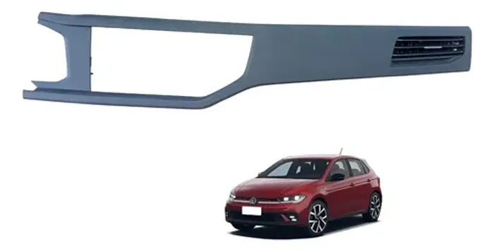 Moldura Painel Central Vw Polo Virtus 2023 A 2025