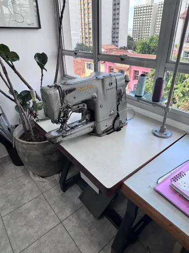Vendo máquina de costura travete durkopp