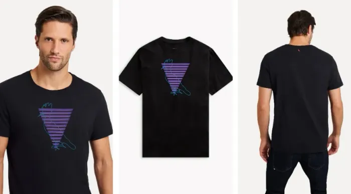 Camiseta Pica Pau Reserva Só Vem - Preta - Tam GG Original e Sem Uso