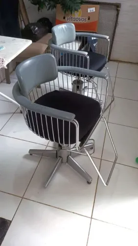 2 Cadeiras Tanaka Belmont (Salão/barbearia) usadas