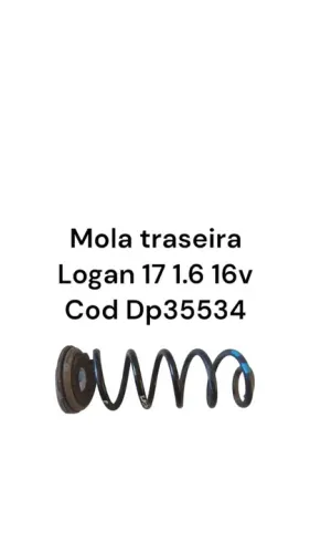 mola traseira Logan 17