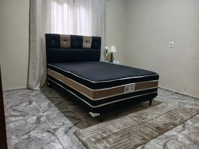 Cama Casal super confortável, nova e com garantia de fábrica. 
