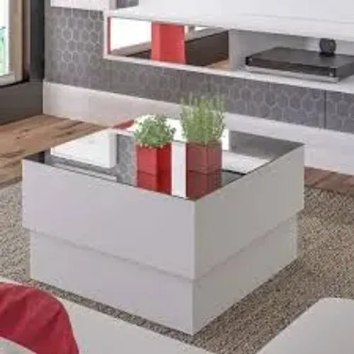 Mesa de Centro Parati Branco Artely - Entrega Rápida! 