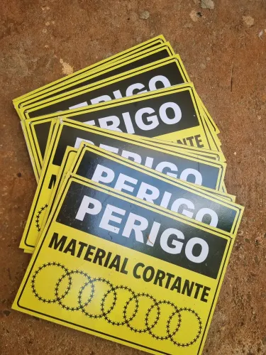 Placa de concertina (perigo)