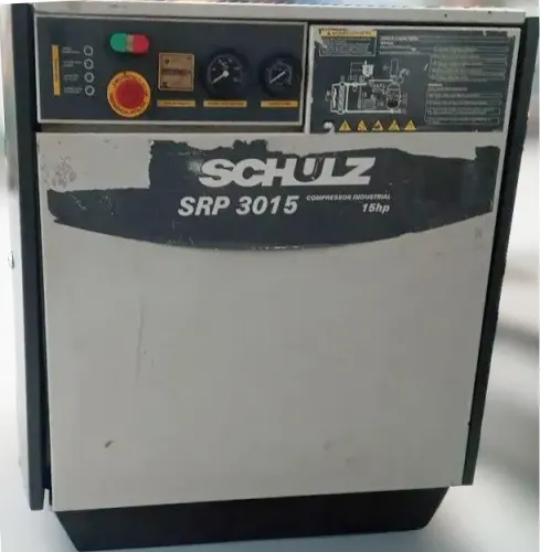 Conpressor de parafuso 15 hp Schulz 3015