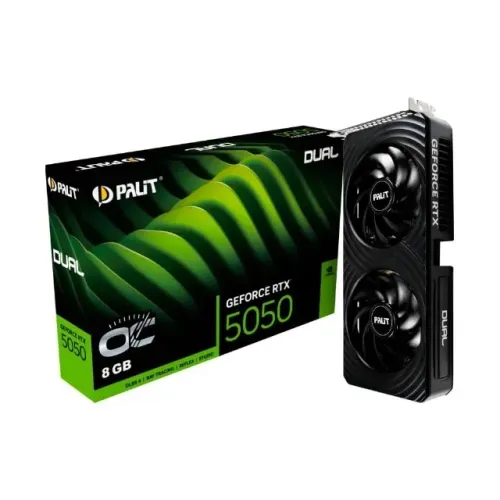 PLACA DE VIDEO RTX 5050 8GB PALIT GDDR6 DLSS RAY TRACING NOVO LACRADO / ACEITO TROCAS!